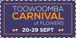 toowoomba carnival of flowers logo