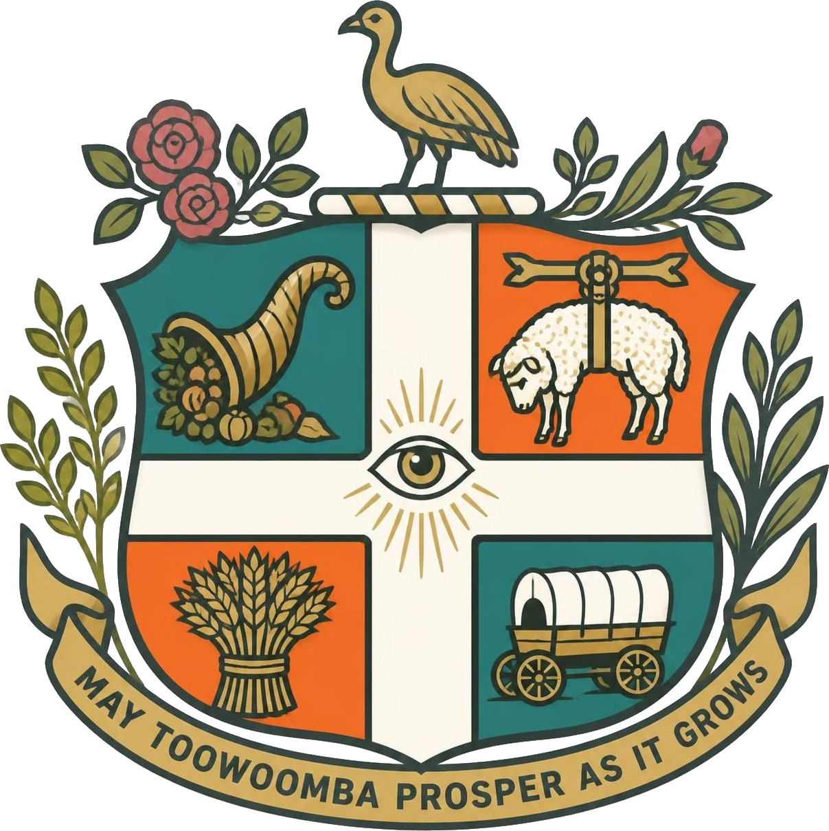 Toowoomba Coat of Arms Toowoomba Coat of Arms